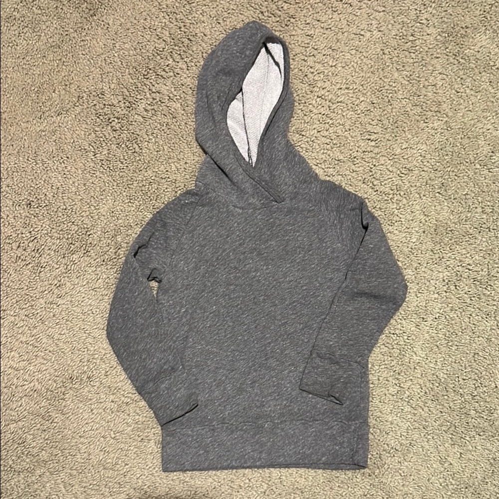 Toddler Gray Hooded Sweatshirt